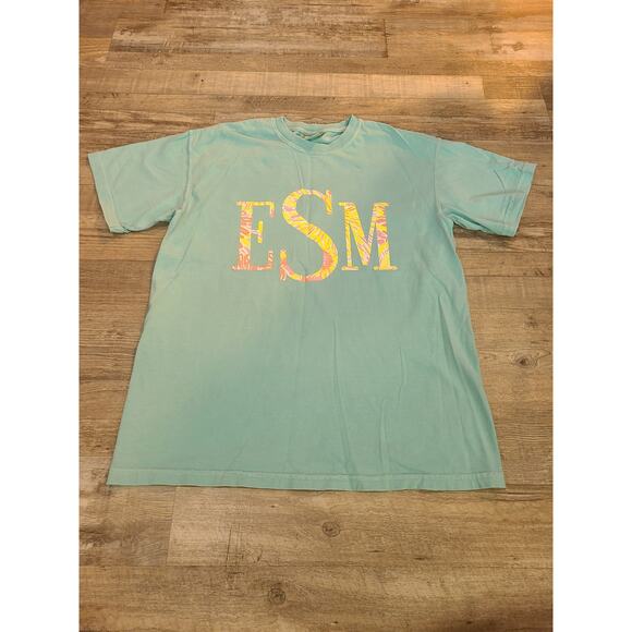 Comfort colors medium womens blue tee - Picture 1 of 7